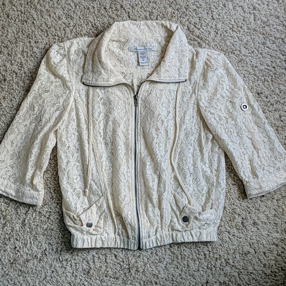 Cream Lace jacket